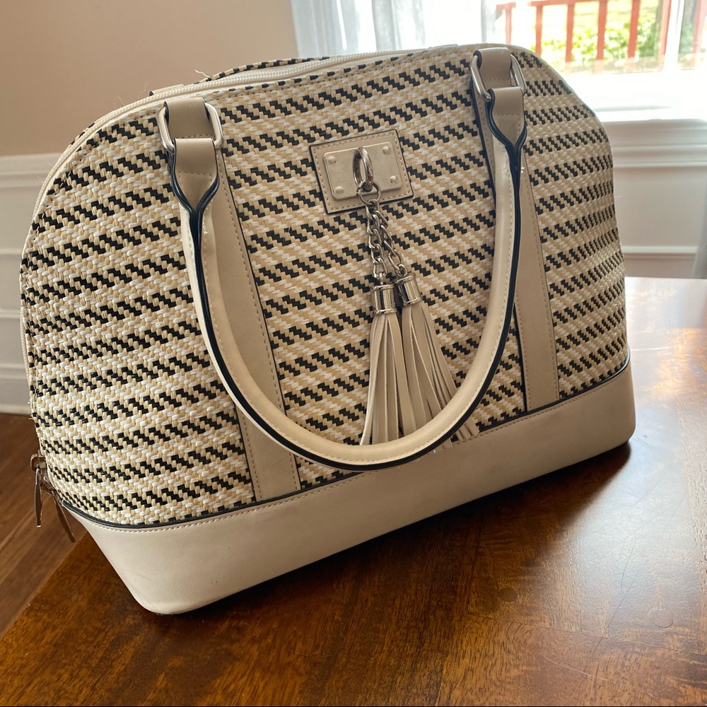 Tasseled Woven Doctor Bag